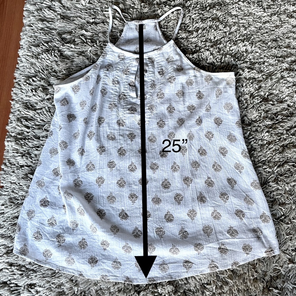 Cute light airy cotton tank